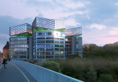 Board of the City Planning Office approves the proposal to develop the Brädstapeln block on Kungsholmen