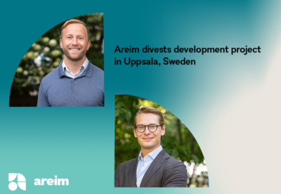 Areim divests development project in Uppsala, Sweden